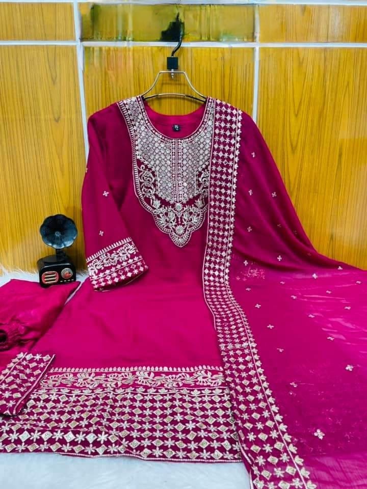 Indian readymade  Georgette 4ps