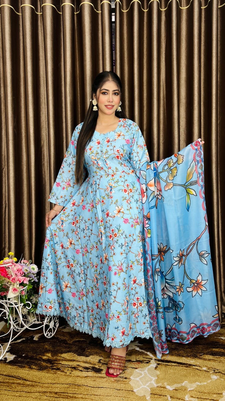 প্রিমিয়াম কোয়ালিটির গাউন ড্রেস