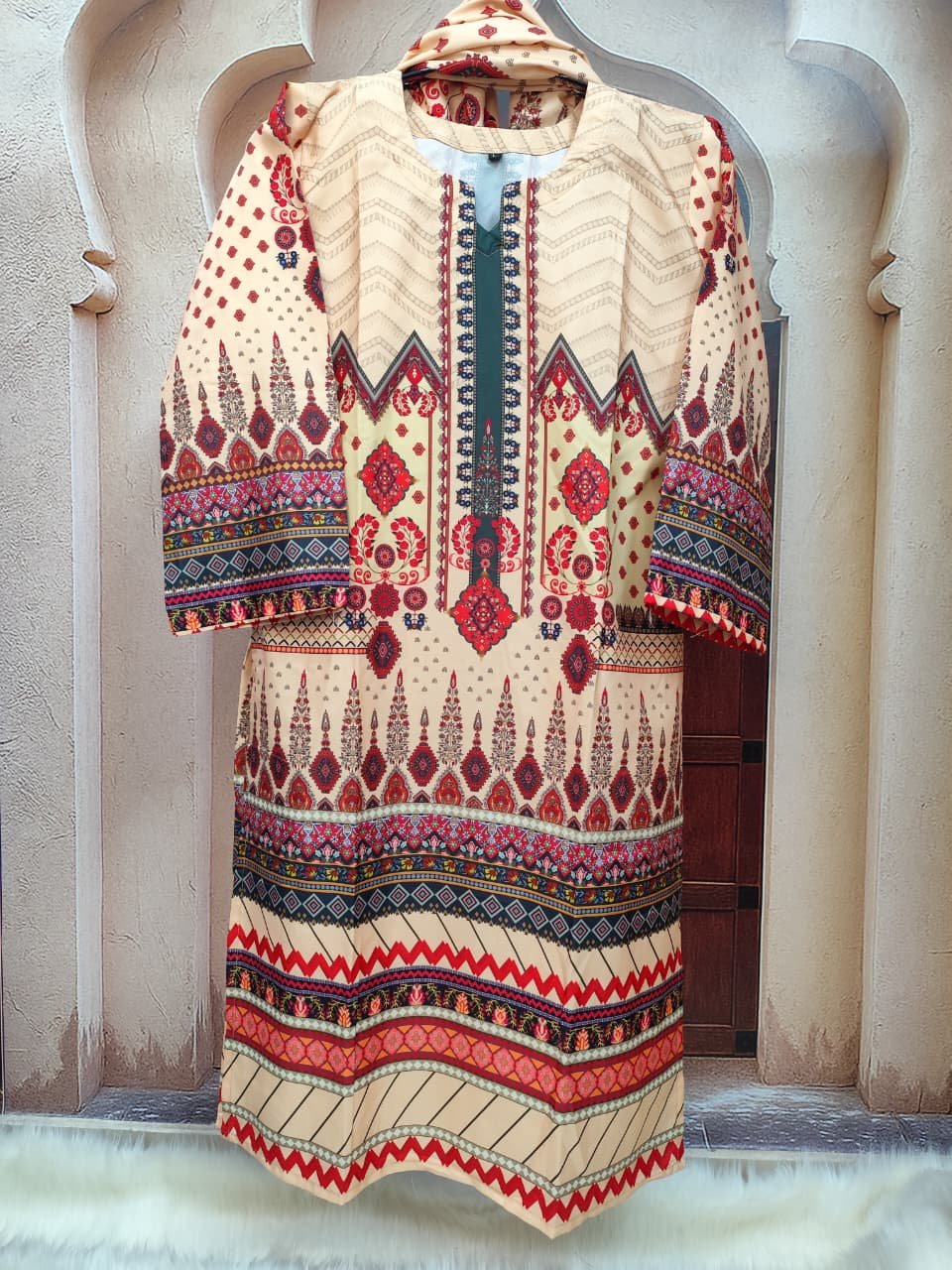 প্রিমিয়াম দুবাই সফট সিল্ক থ্রি-পিস কালেকশন 💠