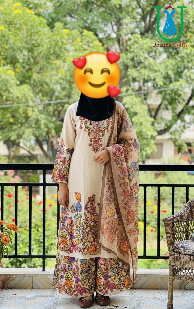 প্রিমিয়াম দুবাই সফট সিল্ক থ্রি-পিস