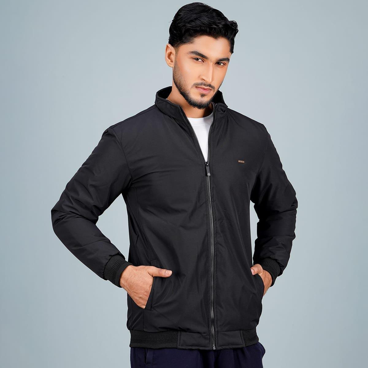 Stylish Casual Long Sleeve Padding Jacket For Men